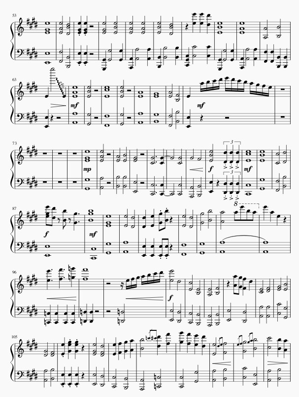 あなたの好きな曲を楽譜にします 弾きたいけど楽譜がない、弾きたいけど難しすぎる方へ イメージ1