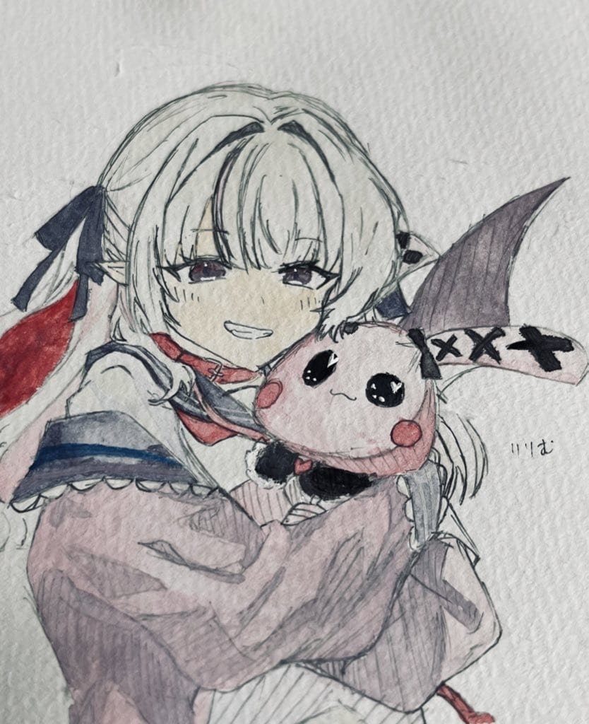 アナログイラストを作成します 色紙、原稿用紙などの絵を描ける紙になんでも描きます！ イメージ5
