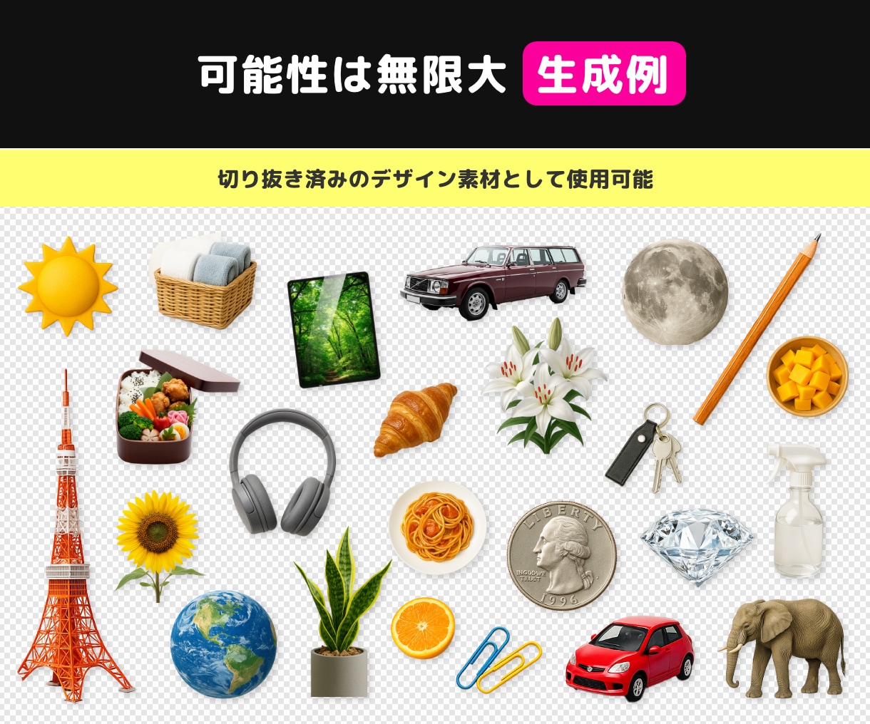 AI画像生成代行｜Web用画像まとめて生成します Web・広告に使える高品質AI画像を1枚から複数枚まで イメージ5