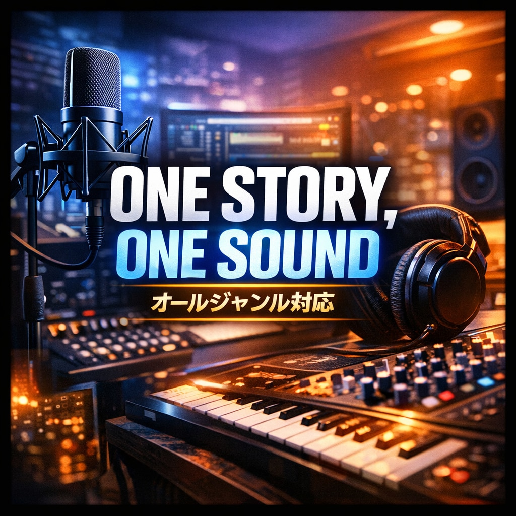 あなたのストーリーを最適なジャンルで曲にします 言葉にならない想いを、最適な音で届けます イメージ1