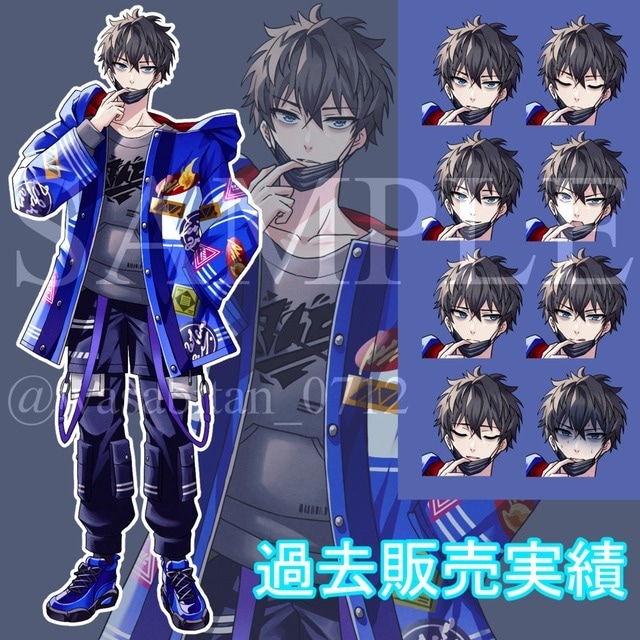 元ソシャゲ会社のデザイナーが立ち絵描きます 配信者、Vtuber準備中の方、TRPGにオススメ！ イメージ4