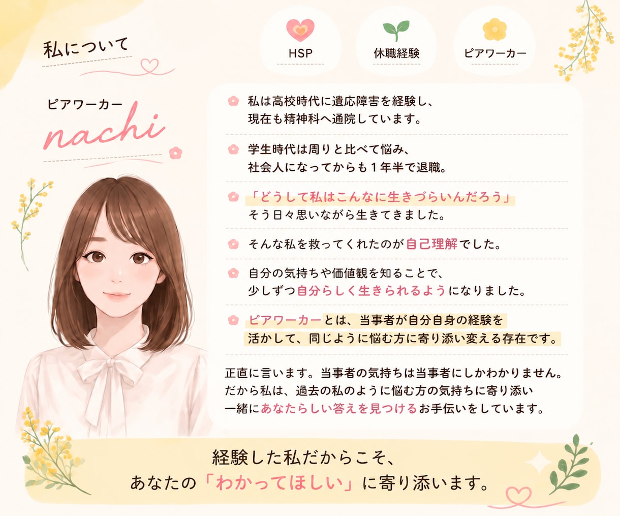 頭のモヤモヤを言語化し、自分らしい一歩を見つけます あなたの気持ちに寄り添いながら、一緒に心の整理をします イメージ5