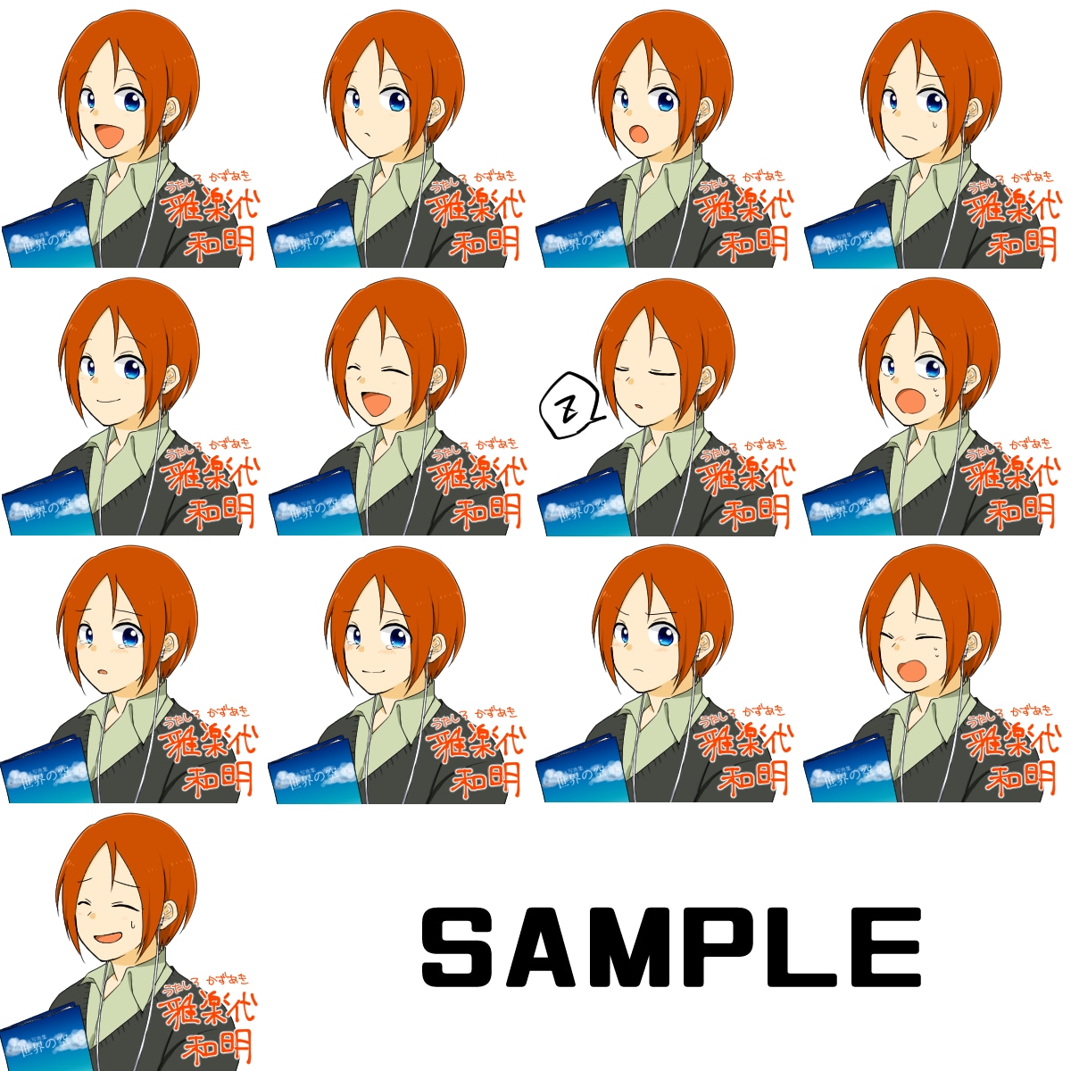 キャラクターアイコン描きます キャラクターの個性を前に押し出すアイコンを作ります！！ イメージ3