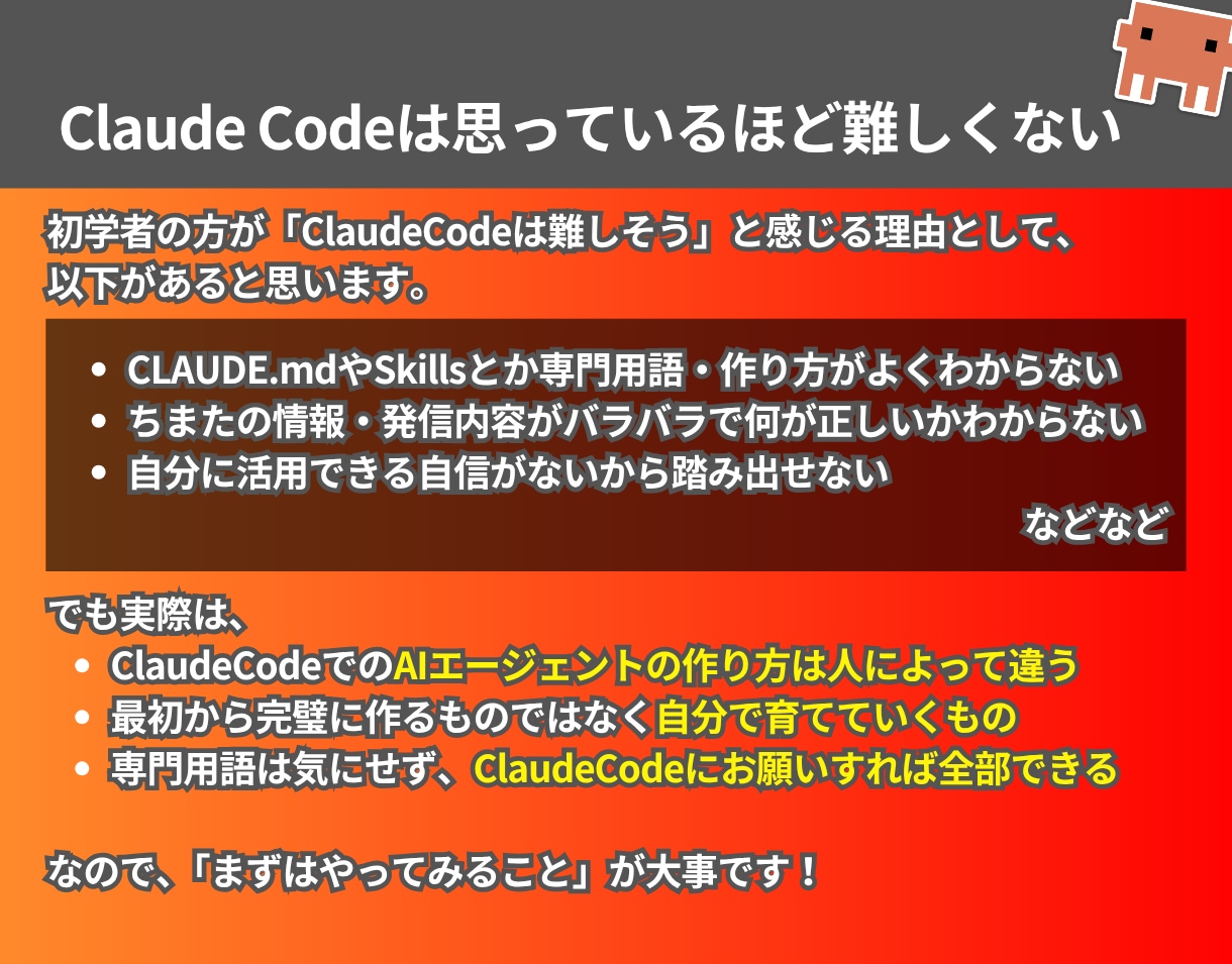 ClaudeCode活用入門完全ガイドを教えます 【特典付き】非エンジニアでもAIエージェントで簡単業務効率化 イメージ5