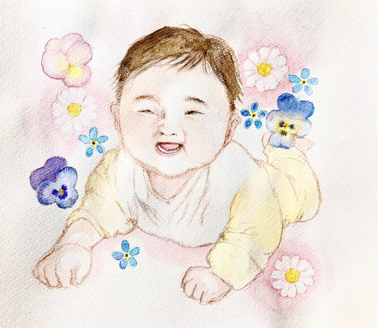 記念やプレゼントに◎！素敵な似顔絵をお描きします お写真をもとに、美しい色彩で思い出に残る一枚を残しませんか？ イメージ4