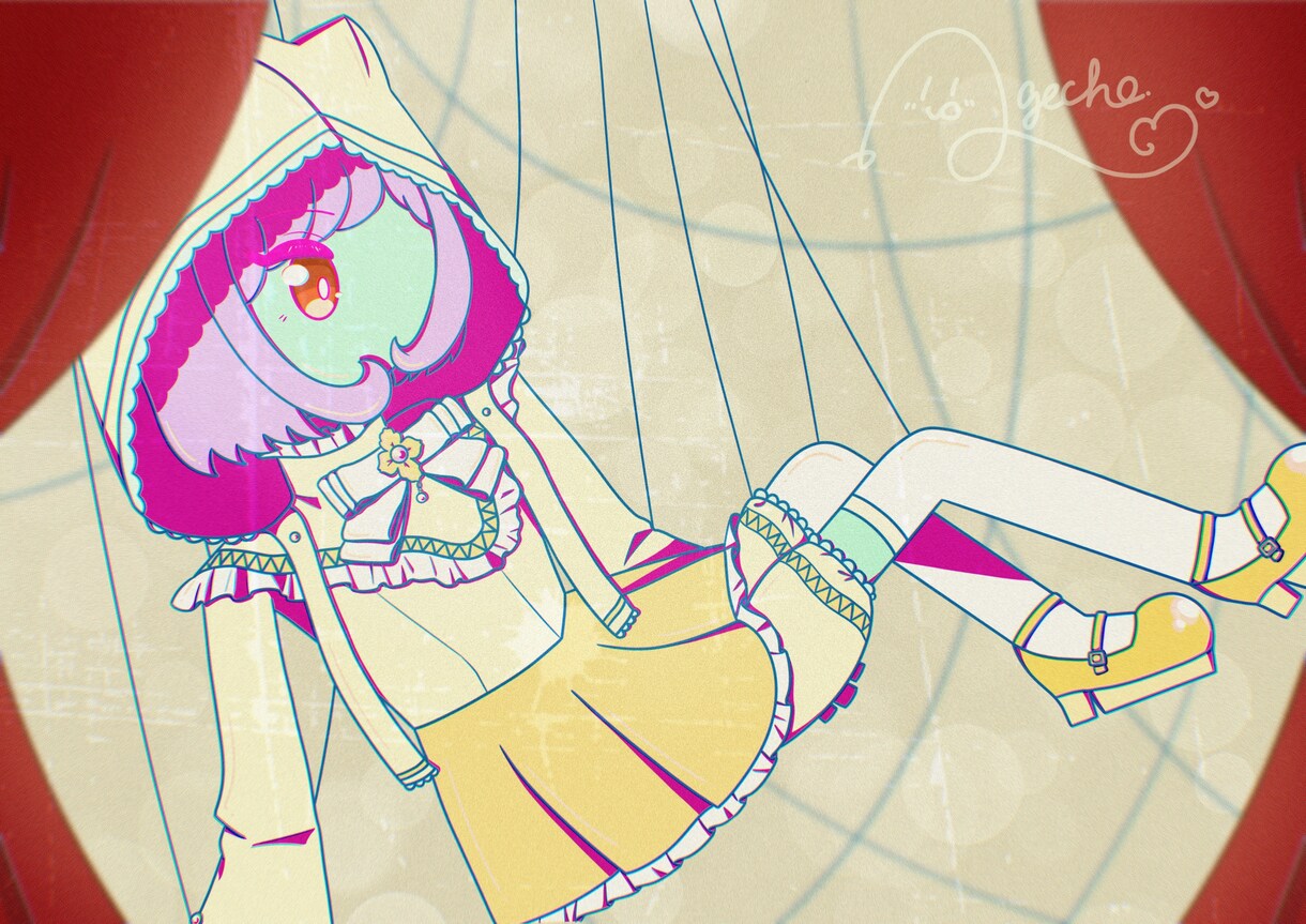 貴方だけのドール風の女の子のイラストを描きます 自分だけの特別なドール風の可愛い女の子を作り出そう！ イメージ5