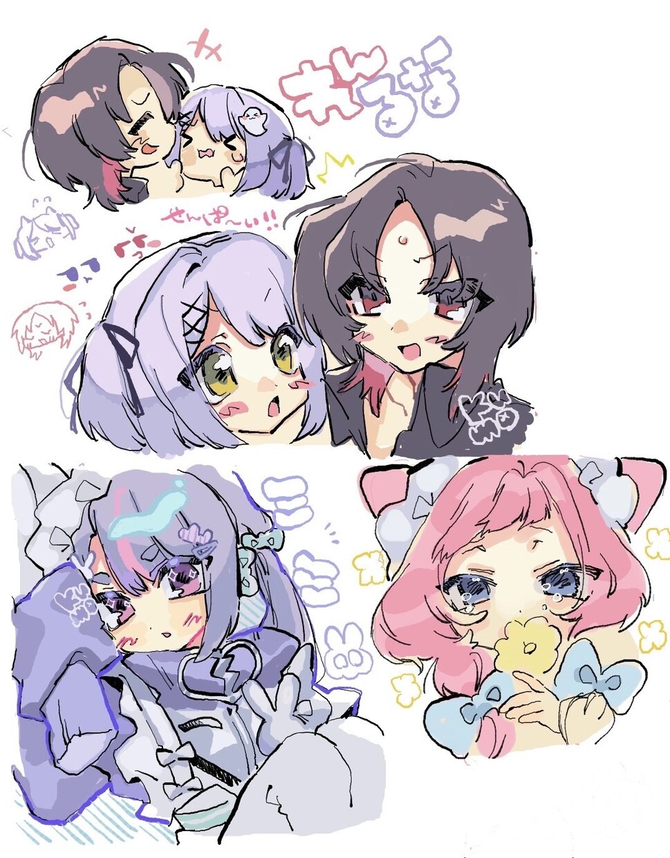 格安で萌えな絵を描きます 流行りのカワイイ女の子を独自の絵柄にアレンジします。 イメージ2