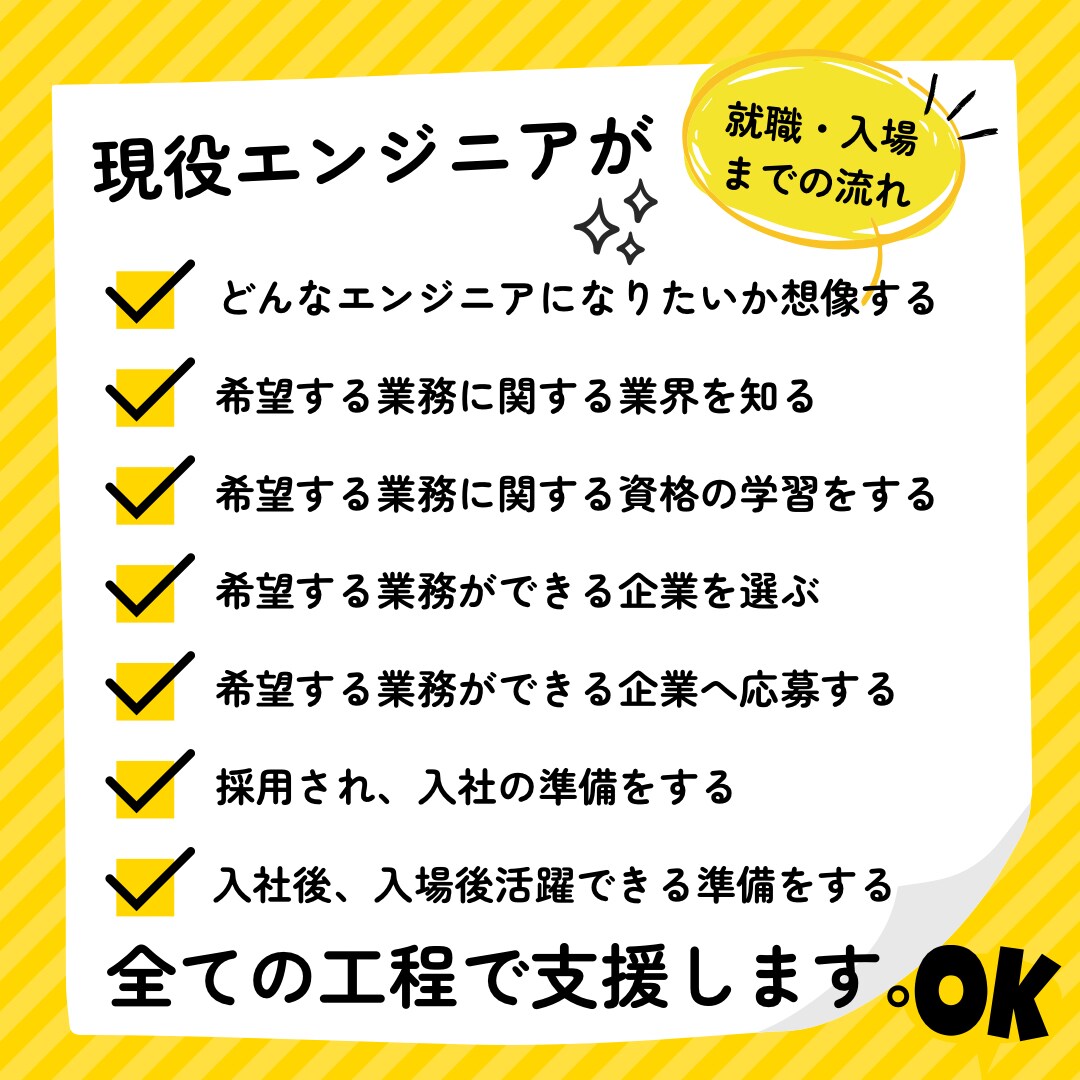 SES企業に転職を考えている人の相談にのります 未経験でエンジニアをするのが不安な方を後押しします イメージ1