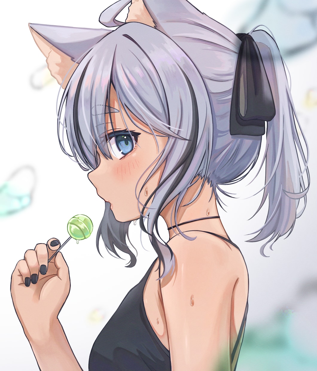 腰上のイラストを描きます 観賞用やサムネイルなどにもご使用できる絵を書きます イメージ3