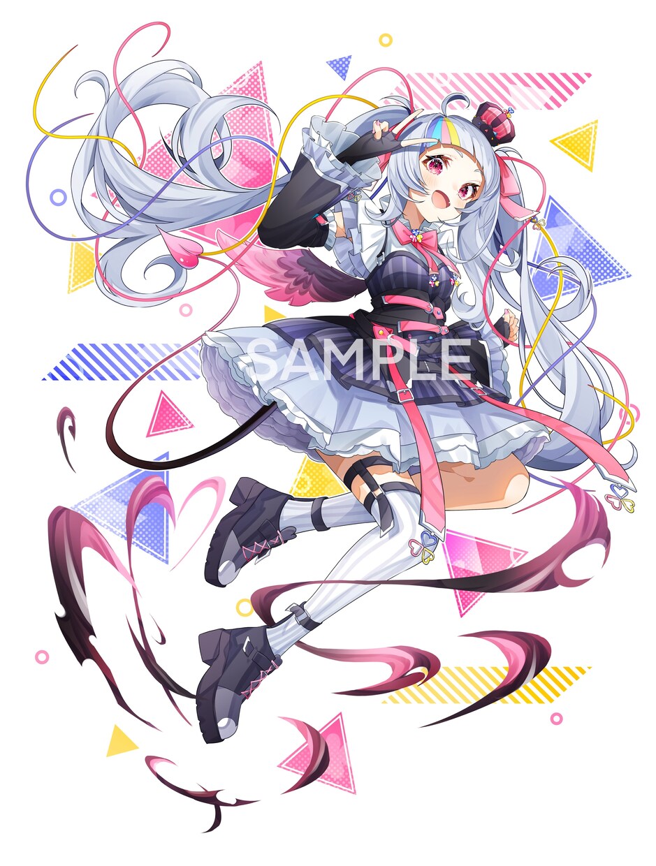 VTuberや配信者向け！全身イラスト描きます 商用利用可！キービジュアル、アクスタなどにどうぞ！ イメージ1