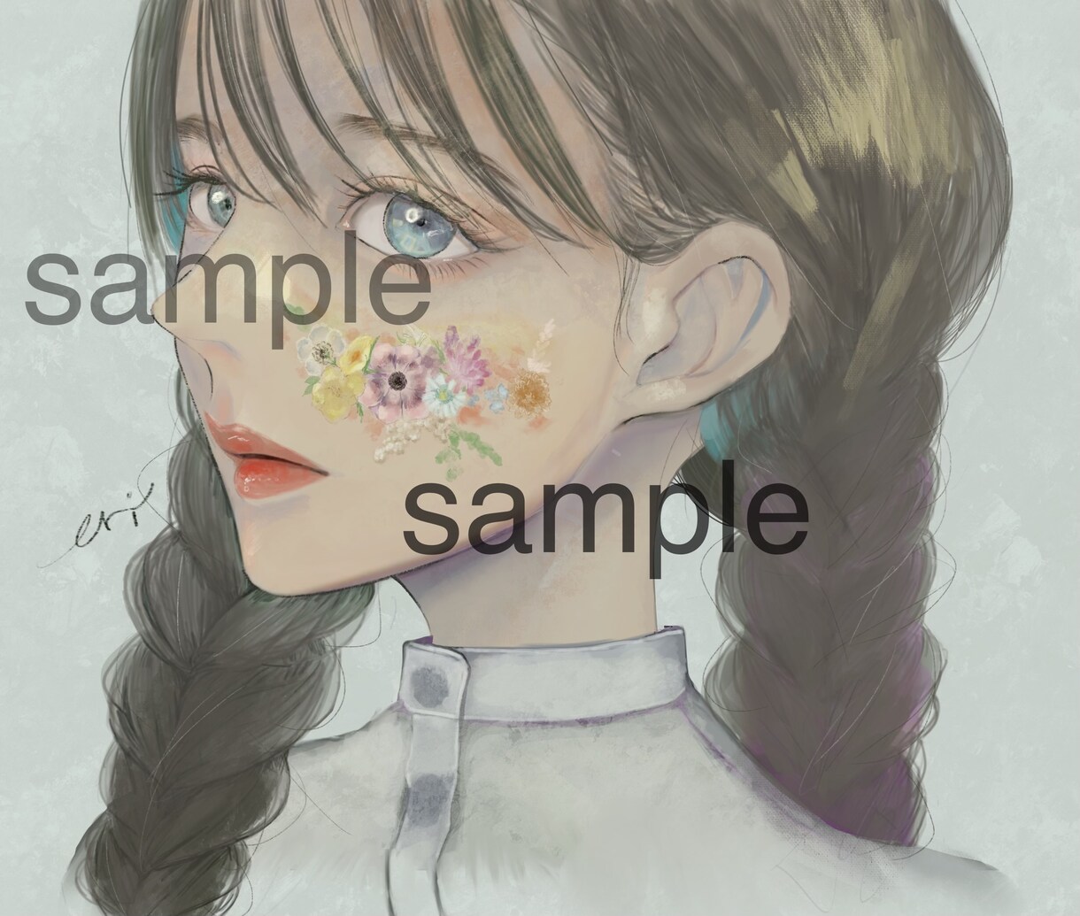 SNSアイコンに使える女の子のイラスト描きます 綺麗なイラストが大得意です！女の子も男の子もお描きします！ イメージ2