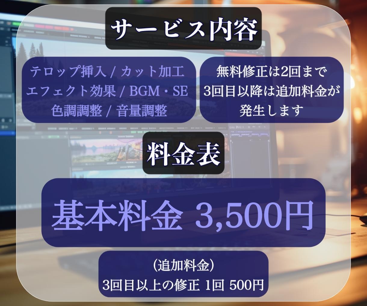 素早い納品★YouTube動画編集承ります 現役高校生が動画編集をサポート!! イメージ2