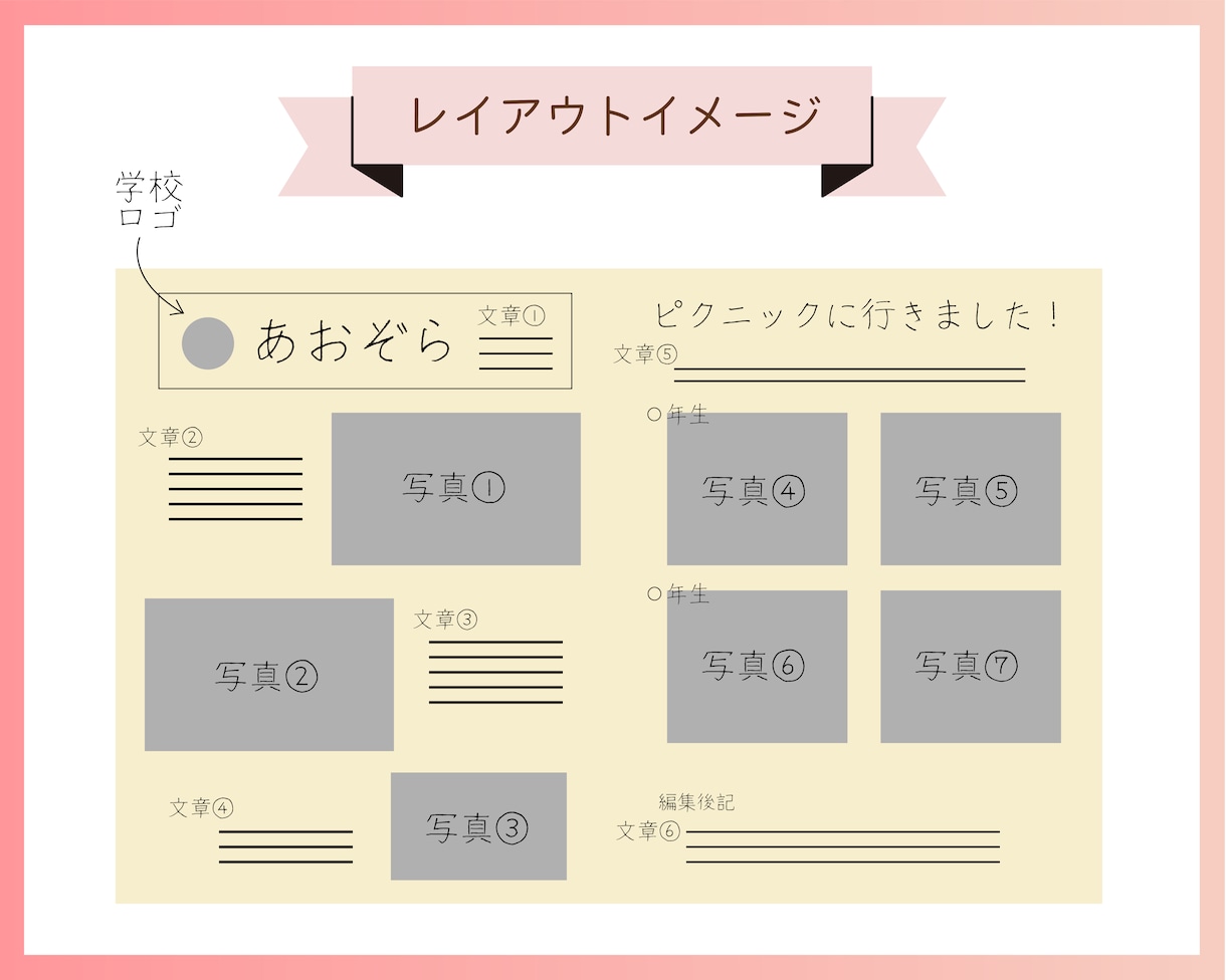 実績50件以上⭐︎広報誌制作いたします PTA広報誌プロにデザインお任せしませんか？ イメージ4