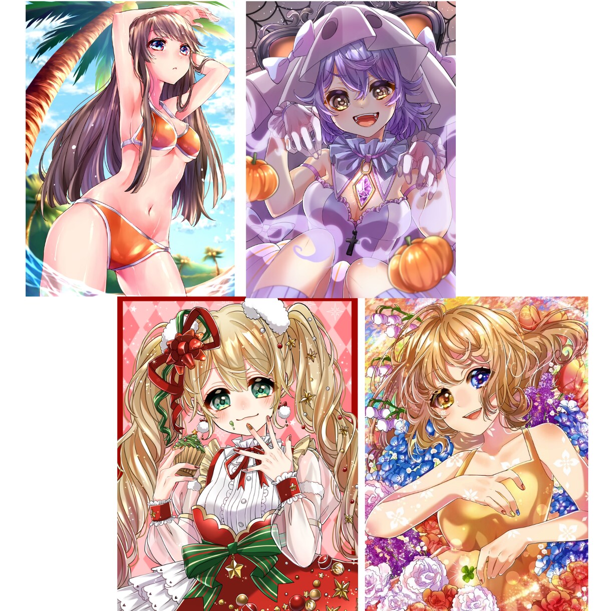 ウエストアップの一枚絵描きます サムネイルやグッズなど様々な使い方ができるイラスト！ イメージ1