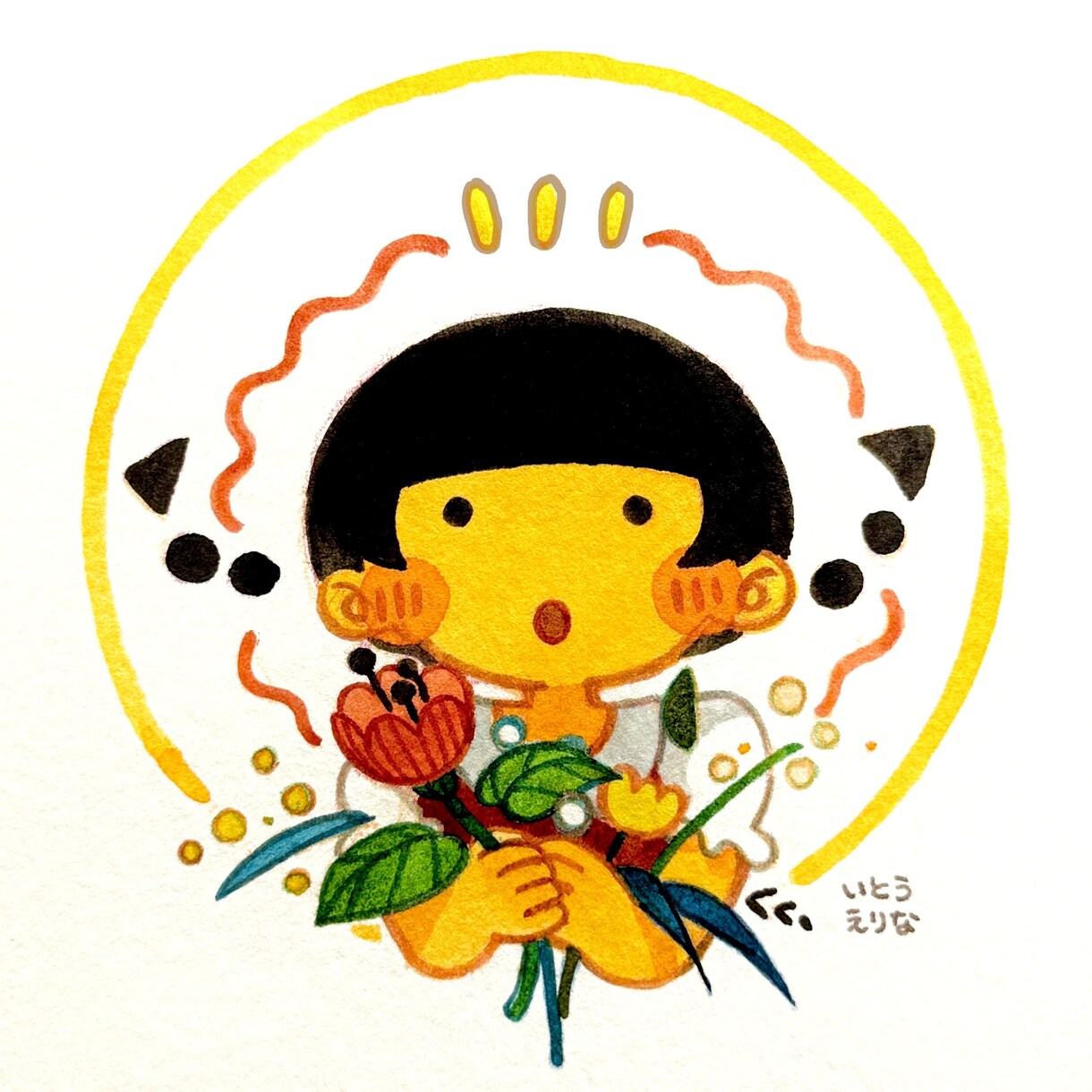 SNSアイコンイラストを制作します カラフルなイラストが好きな方へおすすめ イメージ1