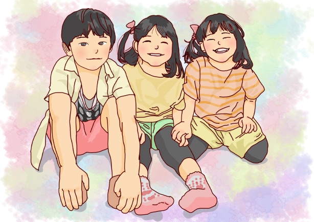 似顔絵をポストカードにします いつもと違ったポストカードを送りたいとお考えの方 イメージ5