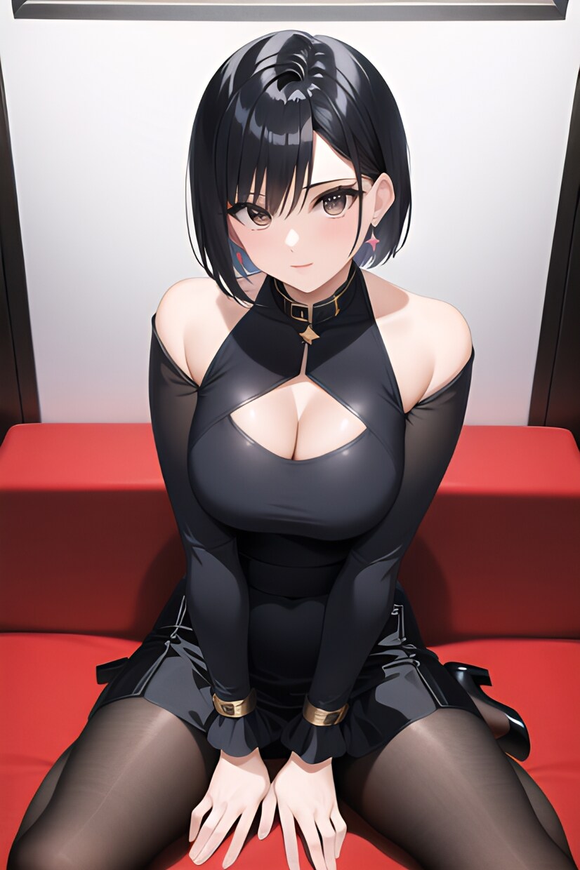 愛する人を見つめている女性のイラストを販売致します 彼女は今、愛する人と共に居て、過ごしている イメージ1