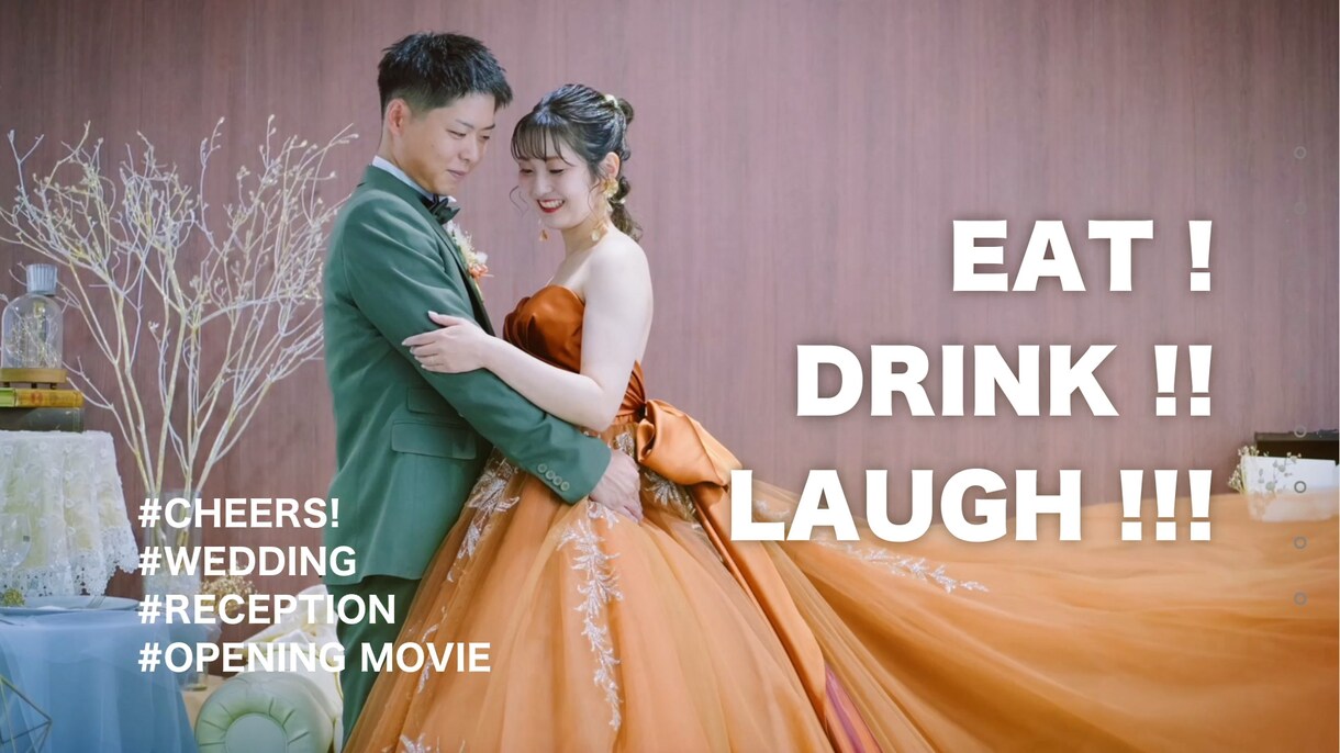 モノトーン動画制作します 一生心に残るモノトーンwedding movieを作成します イメージ1