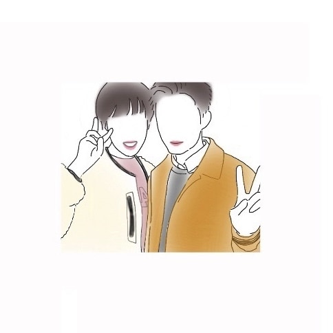 インスタなどで使えるお洒落アイコンつくります お客様が使いたい写真をお洒落可愛いイラストにします イメージ1