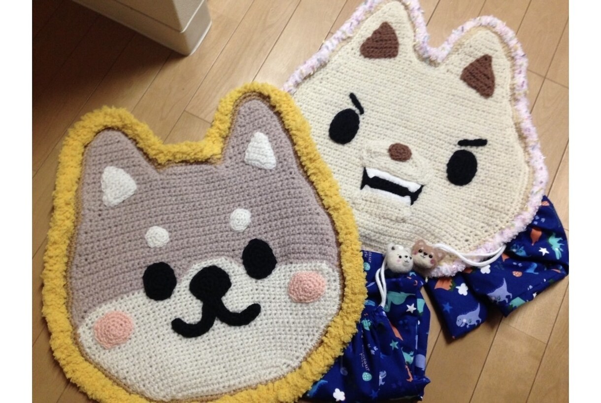 お好きな動物リクエストお受けします あなたの好きな動物が座布団に！♡毛糸で作る動物座布団！！ イメージ5
