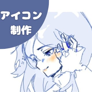 SNSアイコン｜やわらかく儚い雰囲気で制作します ラフな線と淡い色味で、空気感のある表現が特徴です。 イメージ1