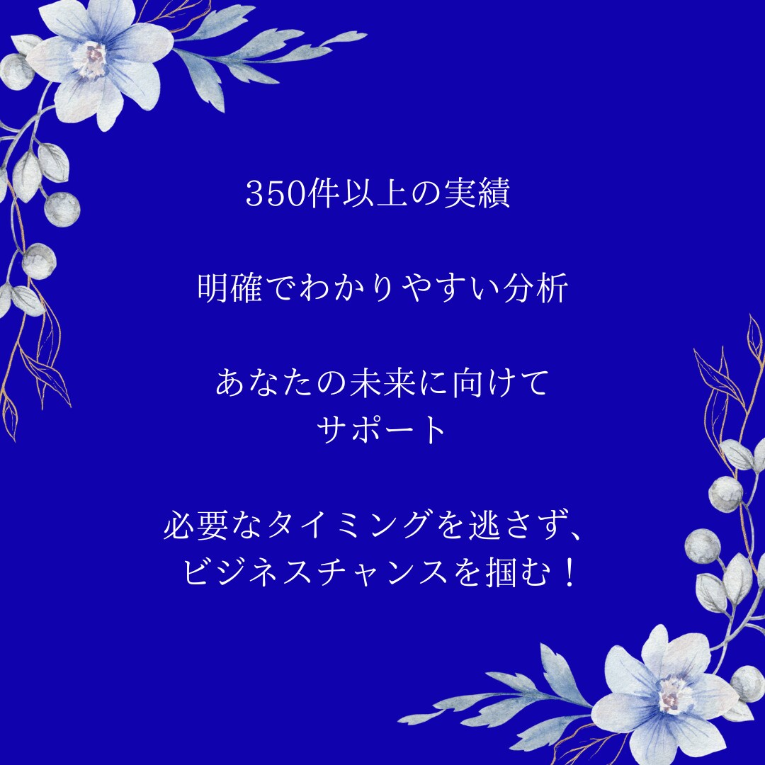 あなたのビジネスを最大化する星読み鑑定をします 才能・収入・チャンスの流れをホロスコープで完全解析 イメージ5