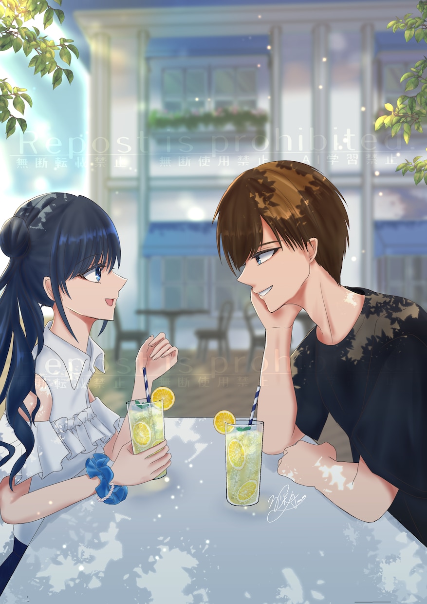 挿絵やアイコン、ヘッダーに。イラストを描きます あなたの想いを、透明感と物語のある一枚に。 イメージ6