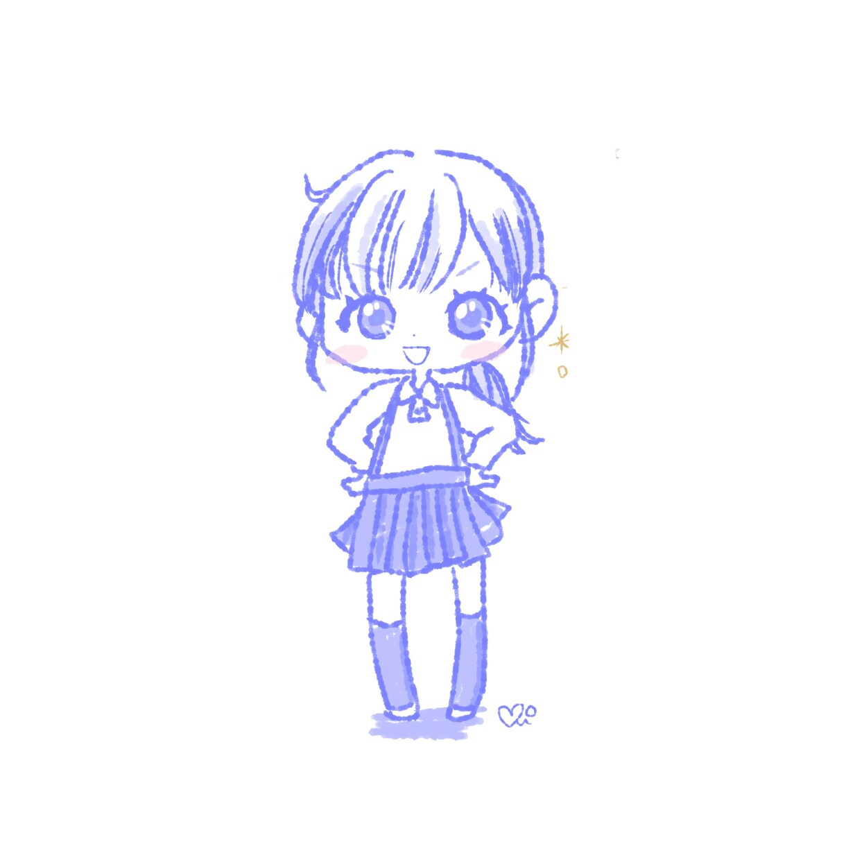 あなた様を【おチビ】キャラクターにします 赤ちゃんから大人まで【より可愛く♡格好良く⭐︎】描きます イメージ1