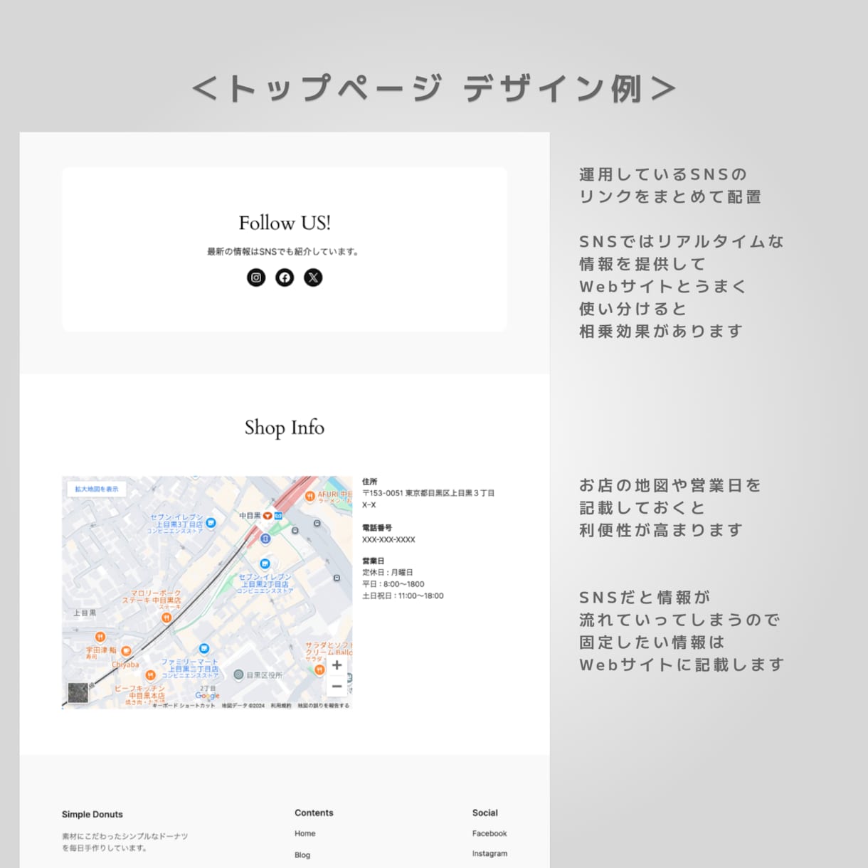 コストを抑えてシンプルなWebサイトを制作します WordPressで2ページ（トップページ+Blog）構成 イメージ4