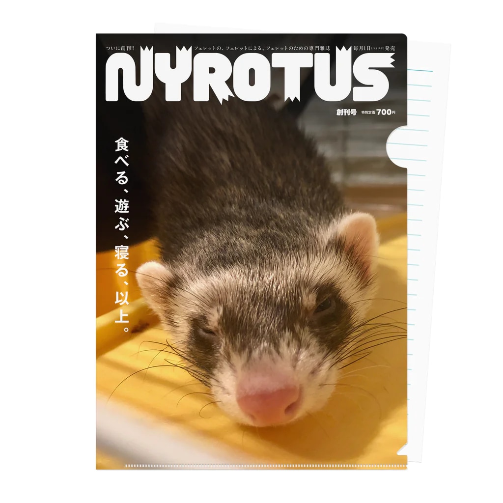 ファッション雑誌の表紙っぽいクリアファイル作ります とっておきの写真であなたのペットを雑誌デビューさせよう！ イメージ4