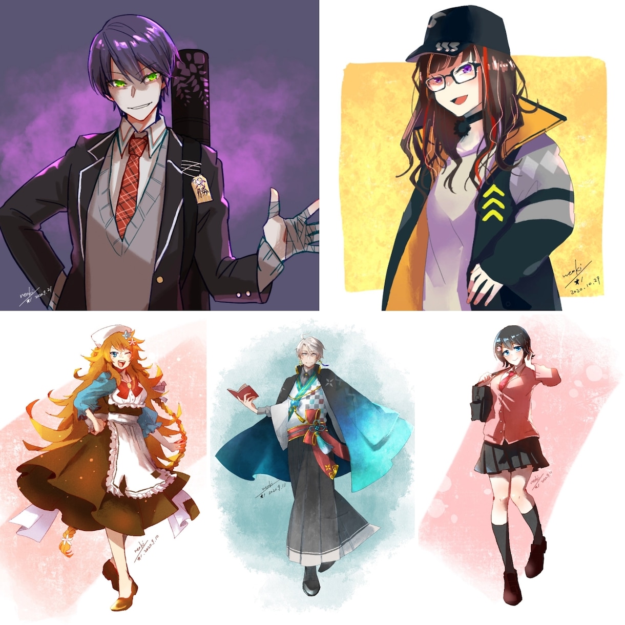 キャラクターイラスト制作いたします SNSアイコンやTRPG立ち絵 イメージ3
