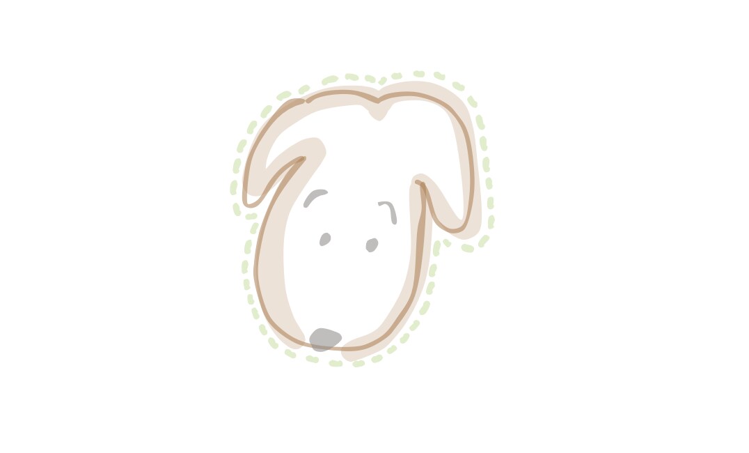 ふんわり似顔絵付き名刺をデザインします 優しいタッチの似顔絵付き名刺で、あなたを印象付けます◎ イメージ5
