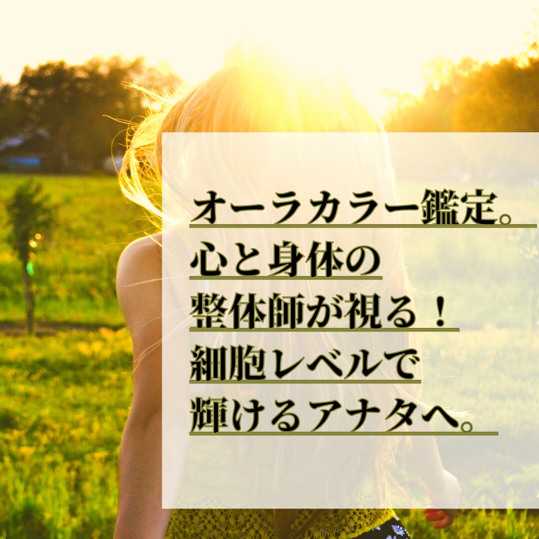 唯一無二！アナタが持つエネルギーの情報を鑑定します 会話形式でじっくり寄り添い鑑定✨自己理解を深め依存から解放！ イメージ3