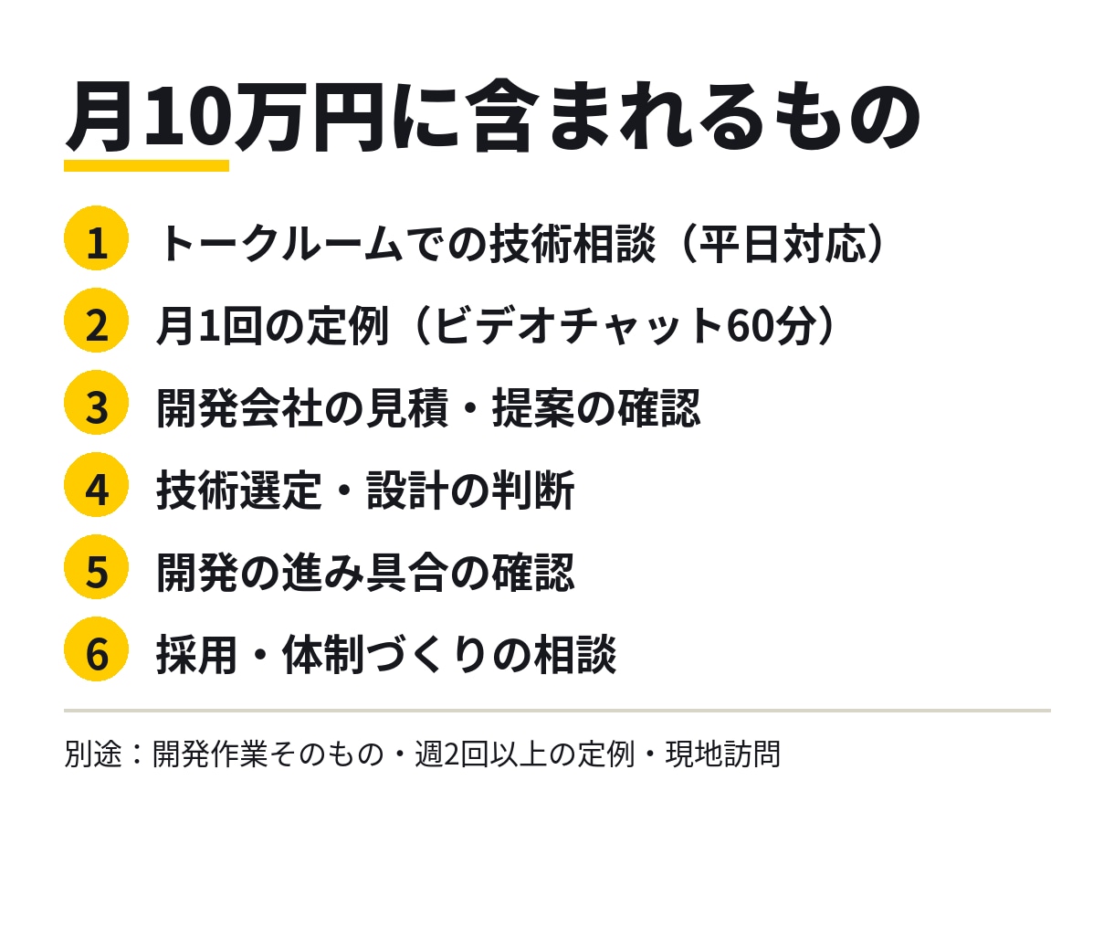 元CTOが月額で技術顧問・外部CTOを務めます 【月額】CTO不在の会社の技術判断を元CTOが担当 イメージ2
