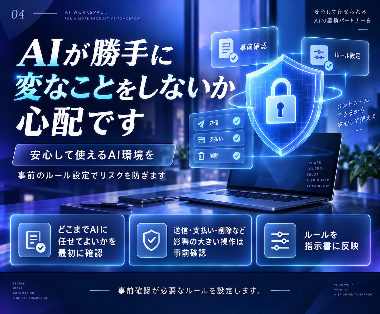 あなた専用のAI業務環境を構築します 業務整理から初回運用まで伴走サポート イメージ4