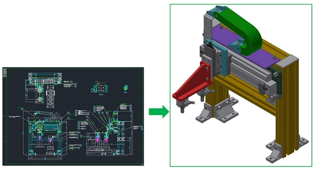2D図面から3D CADデータを作成します 3Dプリント・STEP/STL変換対応 イメージ4