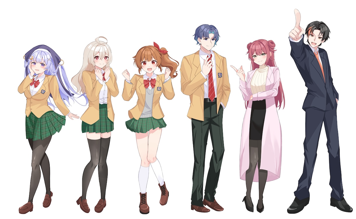 最短３日で納品！MVイラストや一枚絵を作成します 歌ってみたやボカロ曲のサムネ、mv用のイラスト、1枚絵等 イメージ8