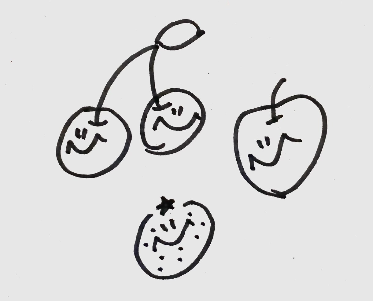旅するJKが手描きのゆるかわイラストをおかきします ゆるい絵で似顔絵、アイコン、プレゼント、ステッカーなどに イメージ3