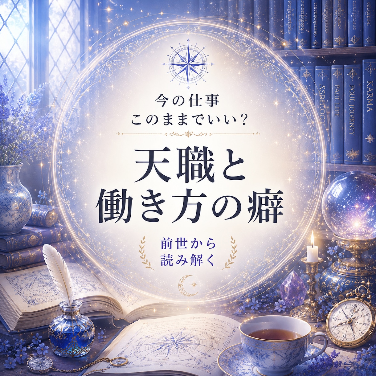 今の仕事でいいのか？　前世と魂の癖から読み解きます 天職・適性・迷いの根を“心の地図”としてやさしく言語化します イメージ1