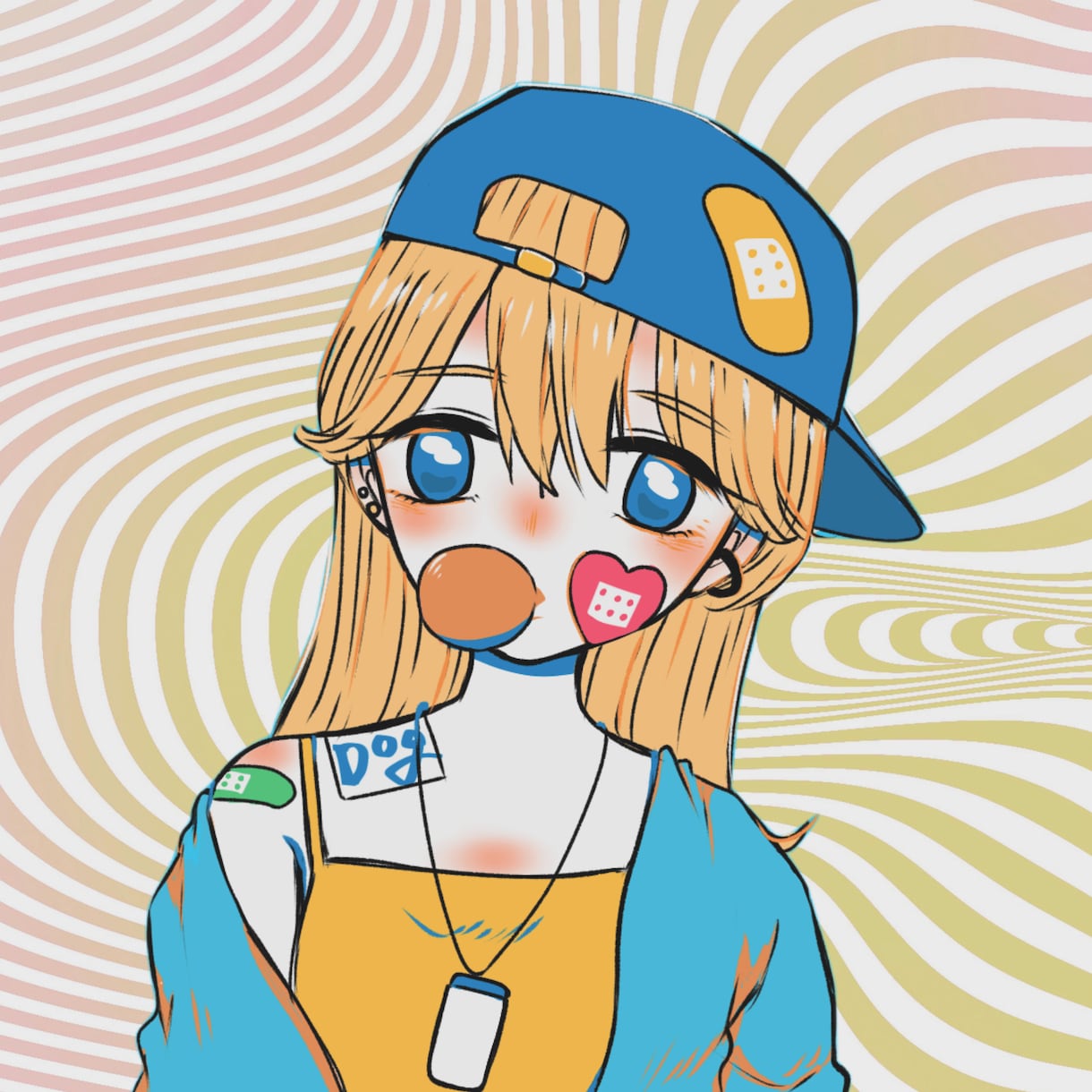 ポップで目をひく！SNSアイコンを作成いたします SNSでご利用いただけるアイコン用イラストをお描きします♪ イメージ3
