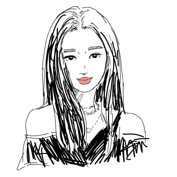 シンプルな似顔絵アイコンお描きします シンプルでふんわりとしたおしゃれな似顔絵アイコン イメージ5