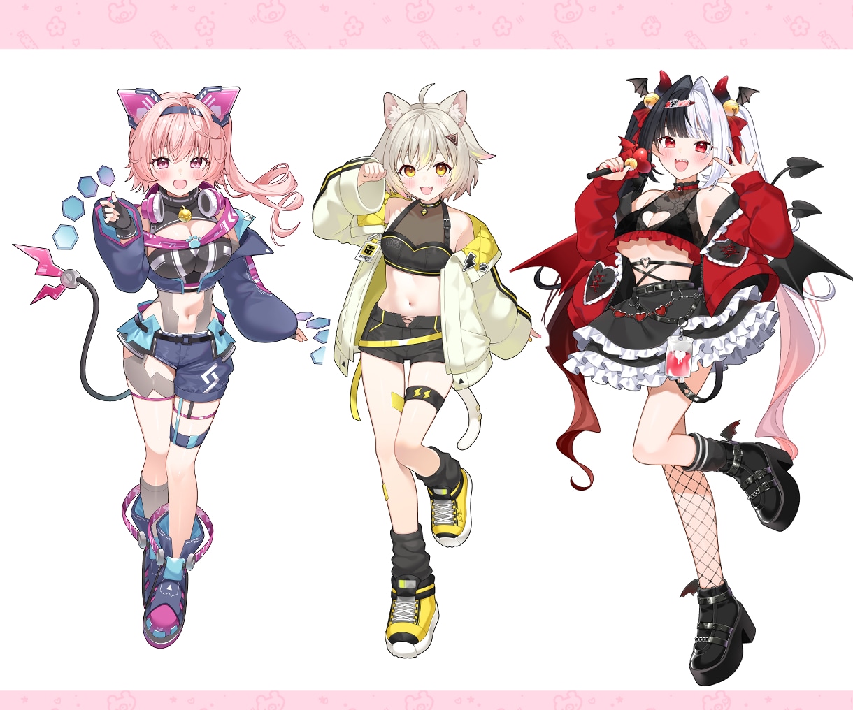 アイコンや全身イラスト描きます Vtuber様、キャラクター、グッズイラスト描きます イメージ9