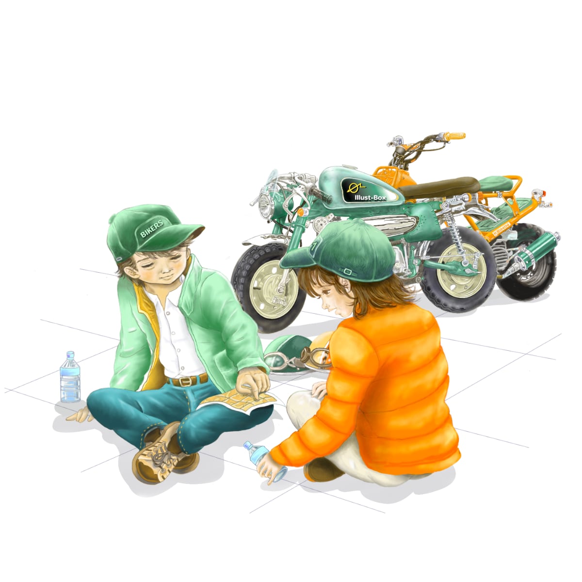 カラーのイラスト描きます ブログやホーム・ページなどを引き立てます イメージ2