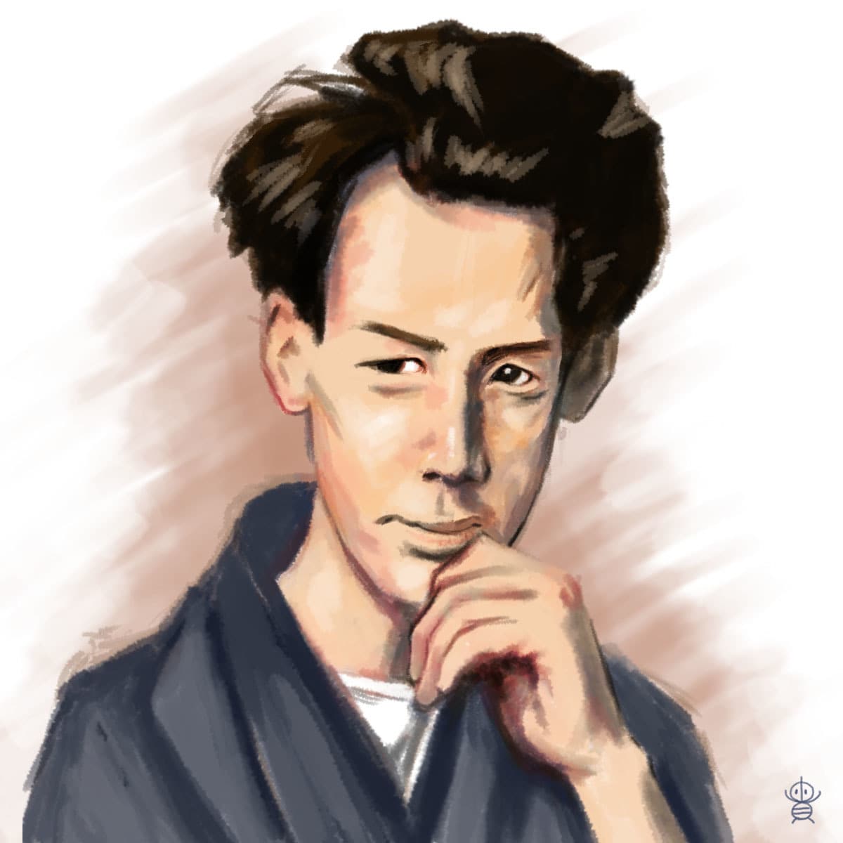 スケッチ似顔絵（データ納品特化）お描きします 誇張しない写実寄りタッチのデジタル似顔絵です。 イメージ3