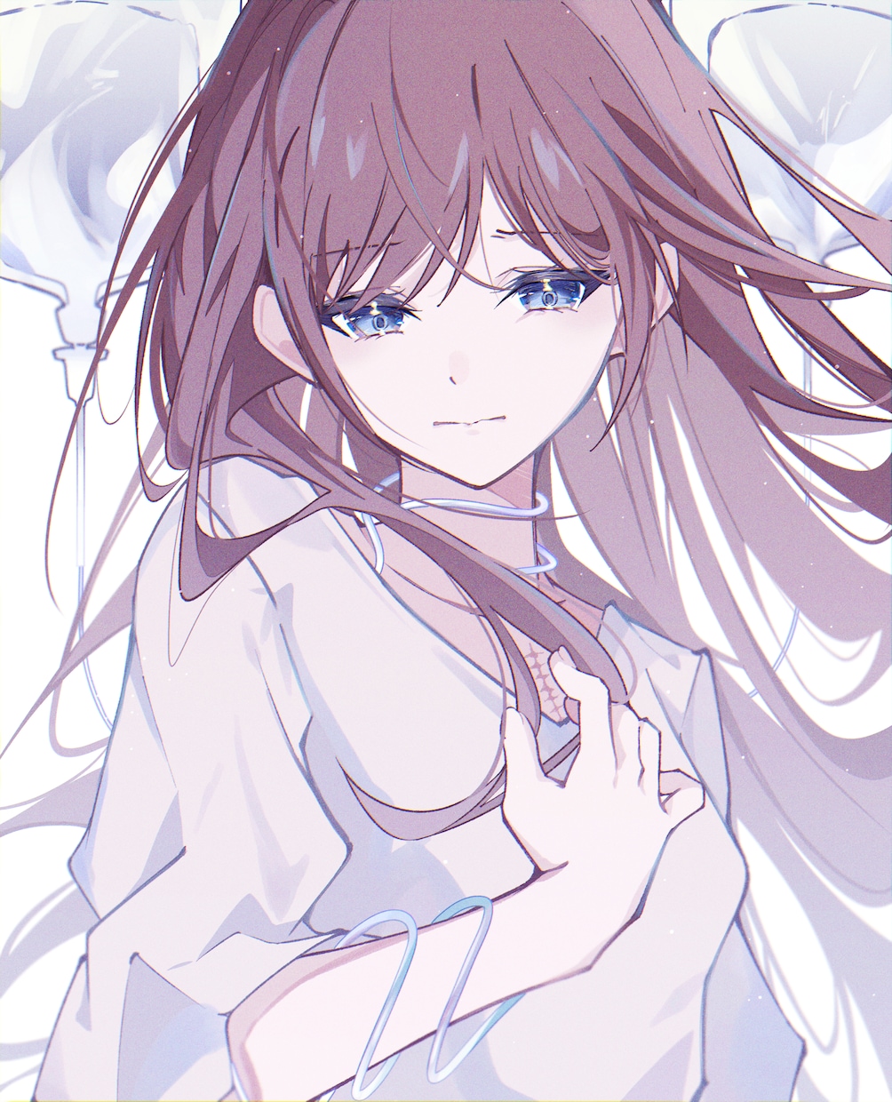 儚く透明感のあるイラストを制作します モノクロ調イラストからカラーイラストまで幅広く承ります イメージ1