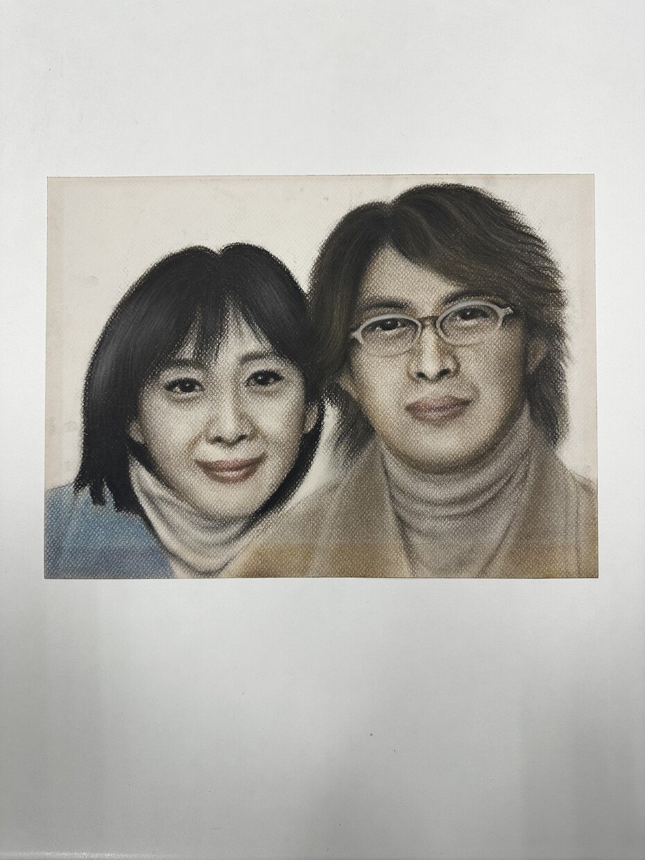 世界にたった一つのアナログパステル肖像画描きます 手描きのパステル肖像画になります。結婚式・記念日等に！ イメージ2
