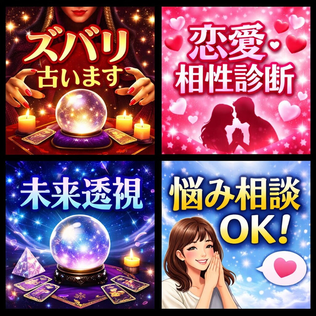 貴方の今後や小さい悩みまで寄り添って聞きます 不安な貴方に寄り添い、今必要なメッセージをお伝えします。 イメージ1