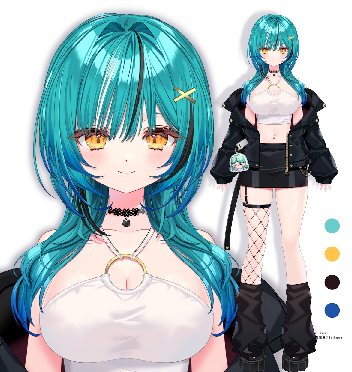 企業実績多数！プロ品質vtuber立ち絵制作します 企業実績多数！長く使える高品質イラストを作成致します イメージ3