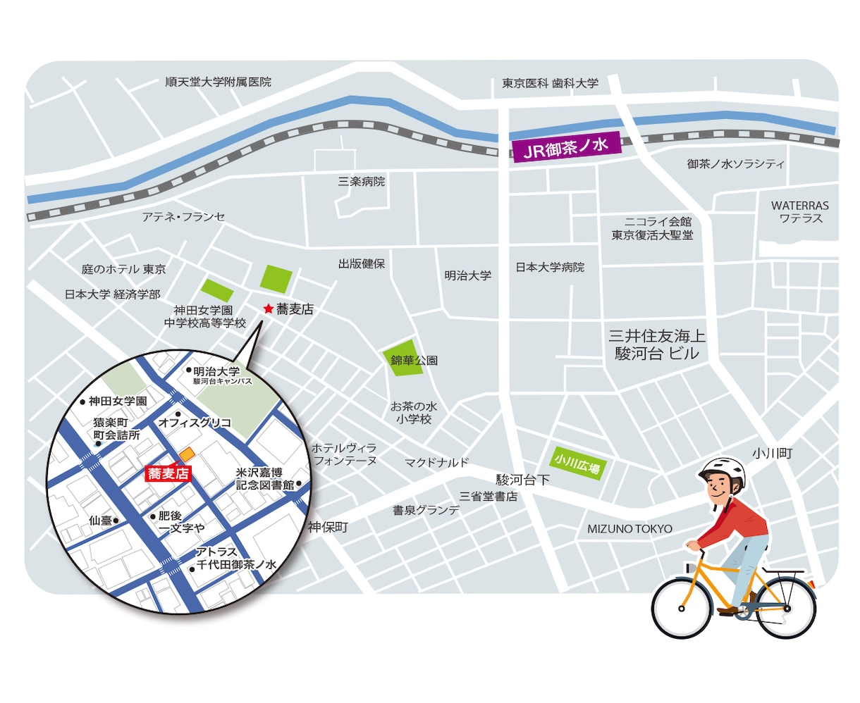 簡単な地図からイラストマップまでお作りいたします イラストレーターがご希望の地図を制作いたします。 イメージ5