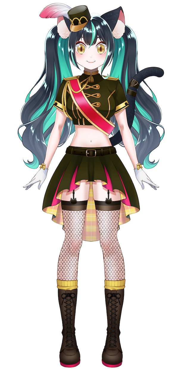 Vtuber用Live2Dモデル作成します デザインの有無、可動域等、柔軟にご対応します! イメージ5